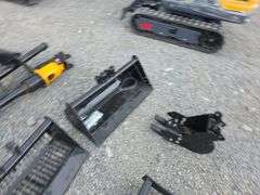 10pc Mini Excavator Attachment Set