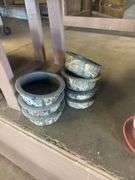 7 Pet Food/Water bowls Camo Color