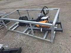 Wolverine Skid Loader Auger w/ 12" & 18" Bits