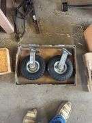2 Heavy Duty Dolly Wheels