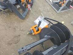 Wolverine Skid Loader Auger w/ 12" & 18" Bits