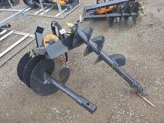 Wolverine Skid Loader Auger w/ 12" & 18" Bits