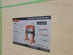 Wolverine 10 Ton Shop Press