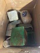 Box of Rabbit Feeders & Waterers