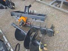 Wolverine Skid Loader Auger w/ 12" & 18" Bits