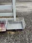 Gray Bottom Rabbit Cage