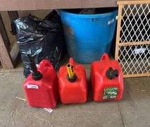 3 Gas Cans