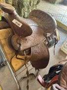 Saddle w/ Rack & Blanket