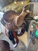 Saddle w/ Rack & Blankets