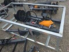 Wolverine Skid Loader Auger w/ 12" & 18" Bits