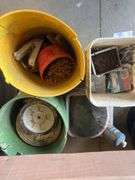 3 Buckets w/ Misc Tools & Hardware