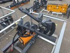 Wolverine Skid Loader Auger w/ 12" & 18" Bits