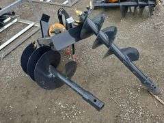 Wolverine Skid Loader Auger w/ 12" & 18" Bits