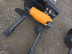 Wolverine Skid Loader Auger w/ 12" & 18" Bits
