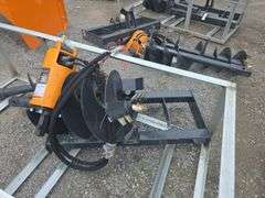 Wolverine Skid Loader Auger w/ 12" & 18" Bits