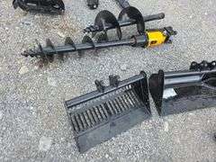 10pc Mini Excavator Attachment Set