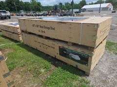 KJ 42FT x 30FT Metal Storage Shed
