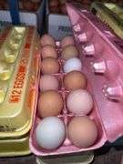 4 Doz Mixed Eating Eggs - Unwashed