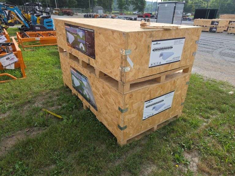 Landhonor 30' x 85' Peak Roof Storage Shelter
