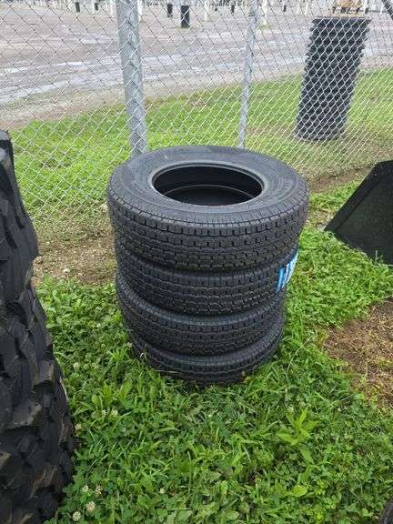 4 New Montreal 205/75R15 Trailer Tires