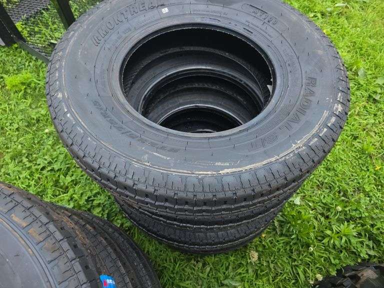 4 New Montreal 225/75R15 Trailer Tires
