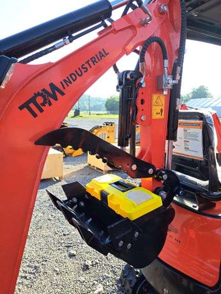 TPM 16 Mini Excavator w/ Pilot Controls, Hyd. Thumb & Blade