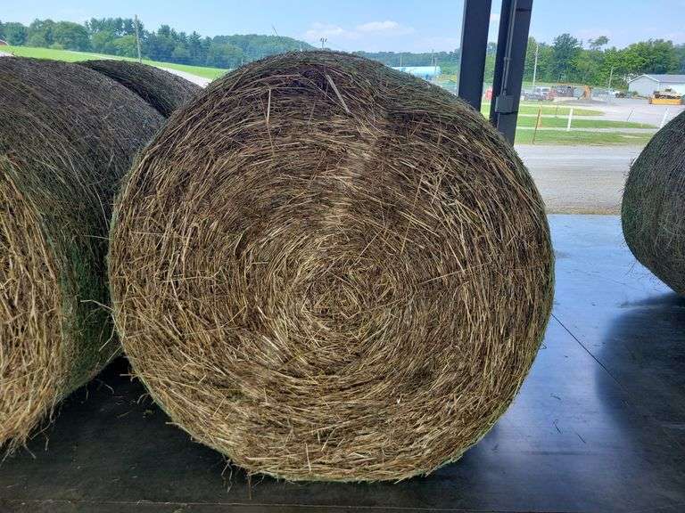 2 Round Bales 1st Alfalfa Timothy (4x5)