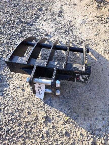 IR Mini Excavator Rake