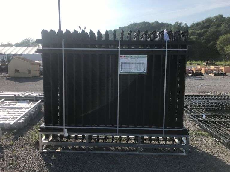 KJ 22pcs 6' H x 8'L Fence Panels w/ Posts