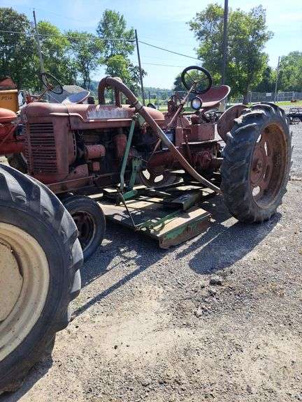 Farmall C Tractor w/ Continental Belly Mower