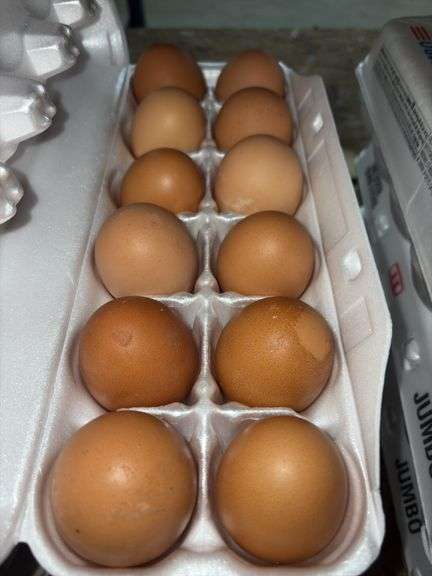 3 Doz Brown Mixed Eating Eggs