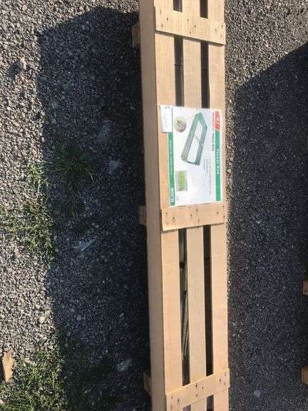 KJ  7' x 3' x 1' Flower Bed - Galvanized