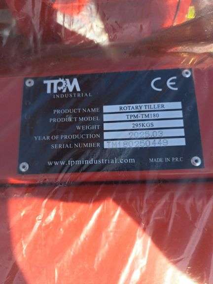 TPM 72" Skid Loader Tiller