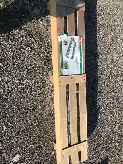 KJ  7' x 3' x 1' Flower Bed - Galvanized