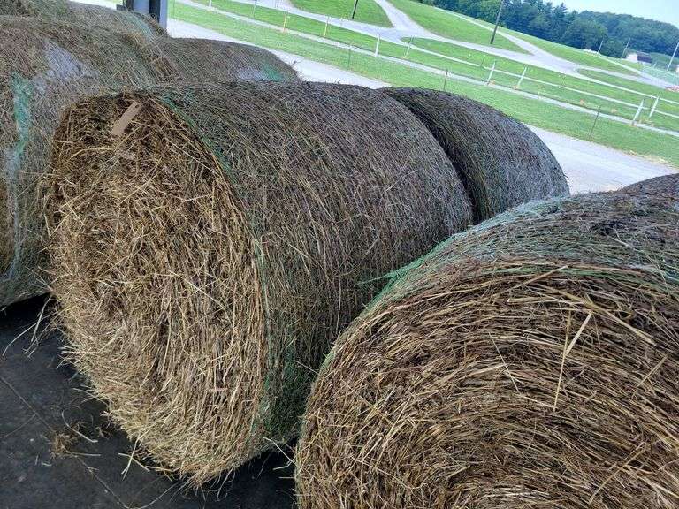 2 Round Bales 1st Alfalfa Timothy (4x5)