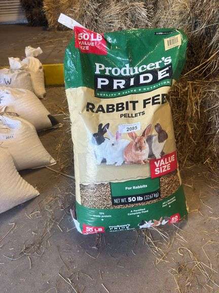50lb Bag Producer's Pride Rabbit Food - In Date