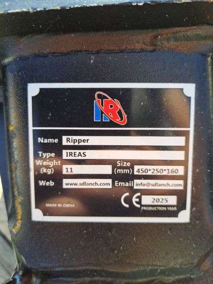 IR Mini Excavator Ripper