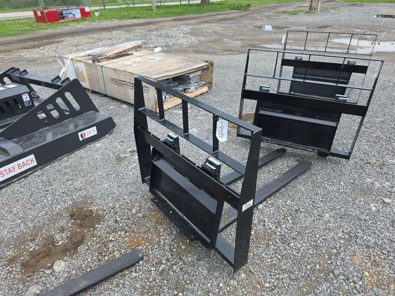 Kivel Mini Skid Loader Forks