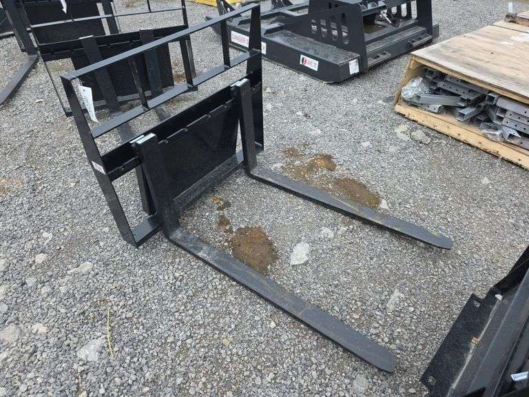 Kivel Mini Skid Loader Forks