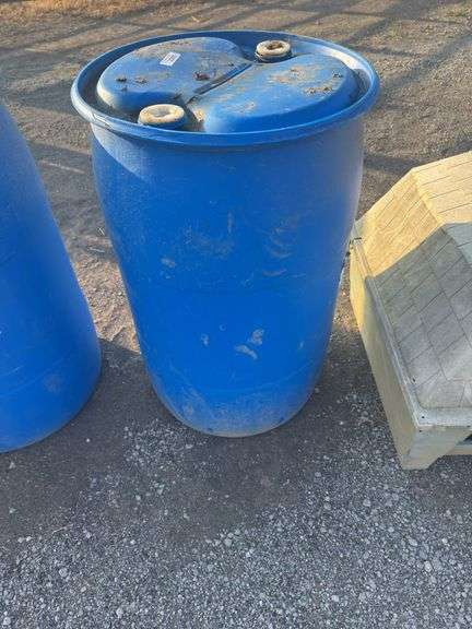 55gal Blue Barrel Food Grade