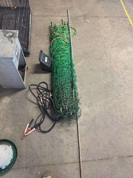 165' Net Solar Charger Cables w/ Ground Rod