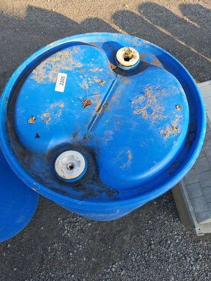 55gal Blue Barrel Food Grade