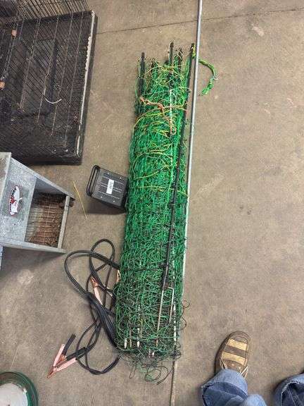 165' Net Solar Charger Cables w/ Ground Rod