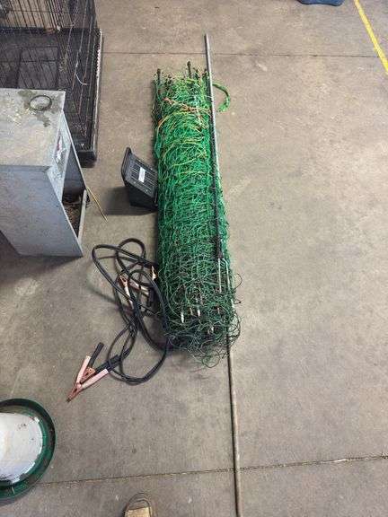 165' Net Solar Charger Cables w/ Ground Rod