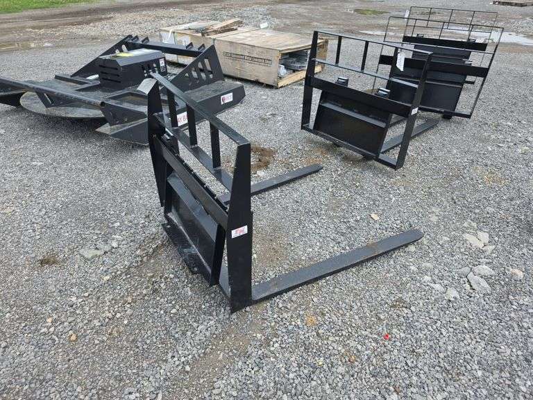 Kivel Mini Skid Loader Forks