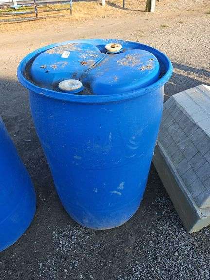 55gal Blue Barrel Food Grade