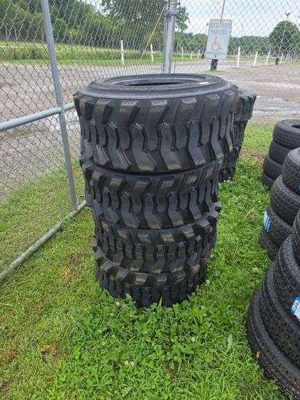 4 New 12-16.5 SKS1 Skid Loader Tires