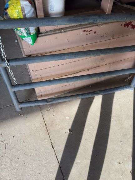4' Blue Tube Gate