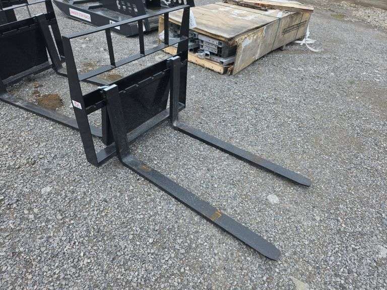 Kivel Mini Skid Loader Forks