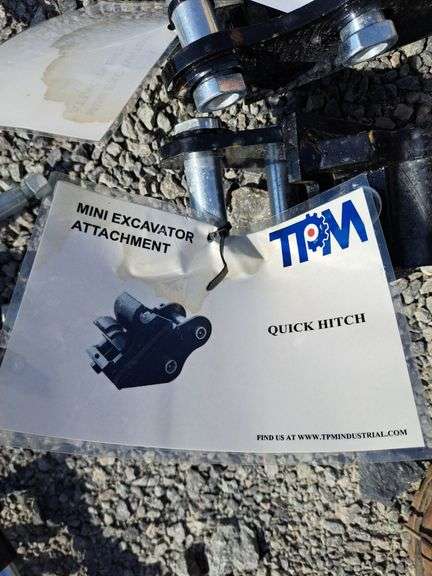 2 - TPM Mini Excavator Quick Hitches